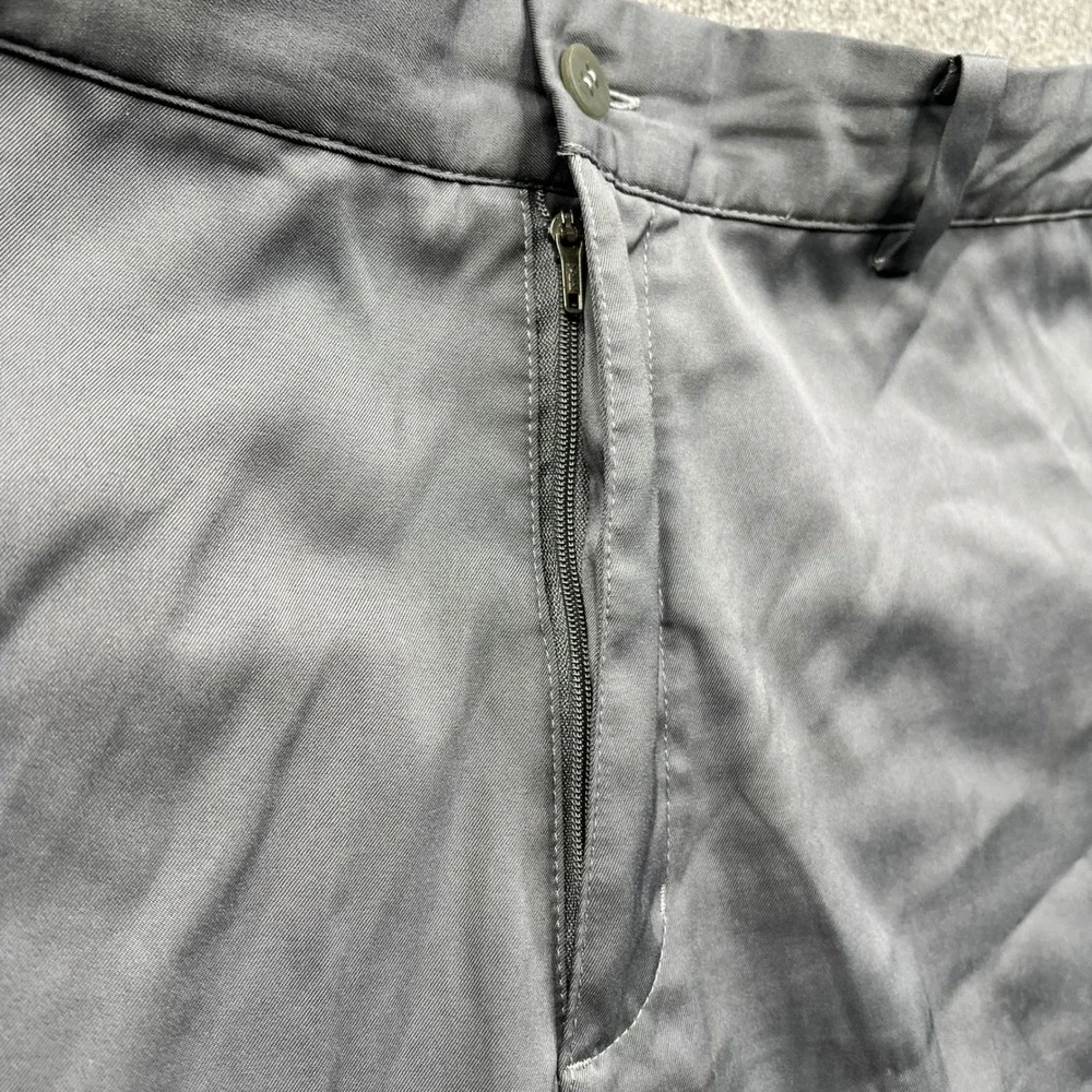 Nike‎ Golf Shorts Mens 36 Gray Dri-FIT Tour Performance Flat Front 639798-021